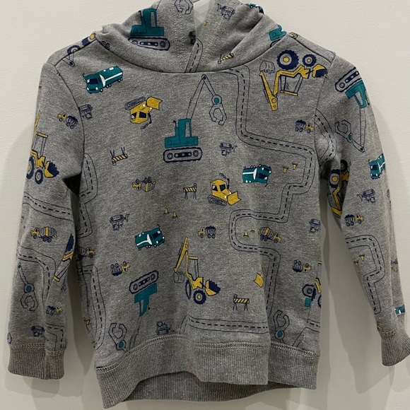 4/$25 Carters Cars Pullover Hoodie 24m - Picture 1 of 3